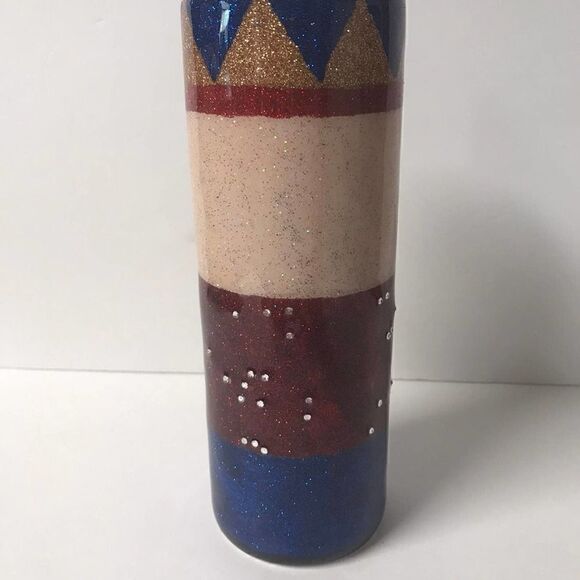 Hand Glitter Christmas Nutcracker Tumbler - Picture 3 of 8